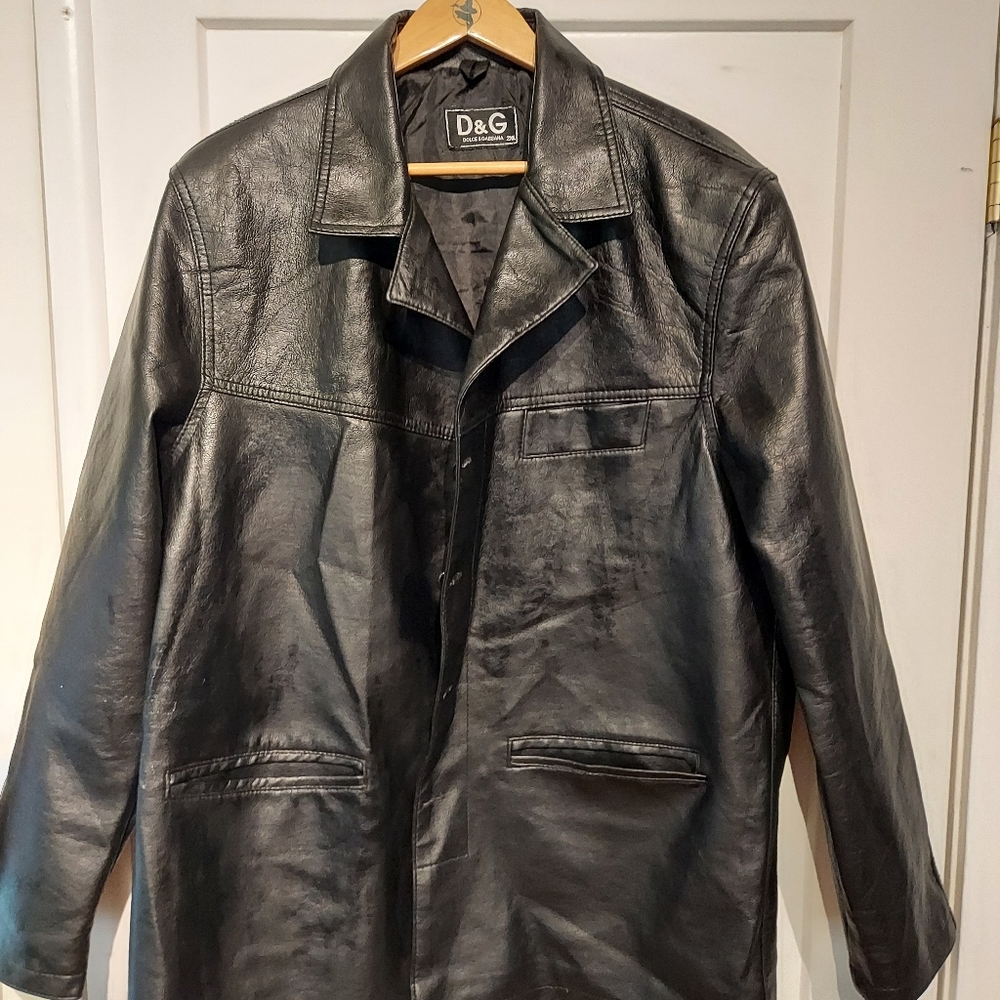 Dolce & Gabbana leather jacket